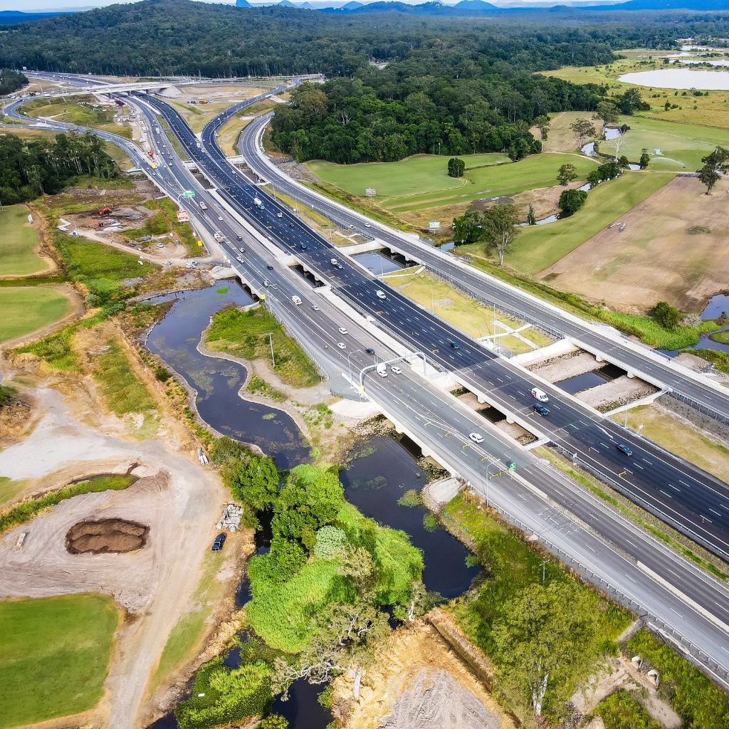 Caloundra Road to Sunshine Motorway